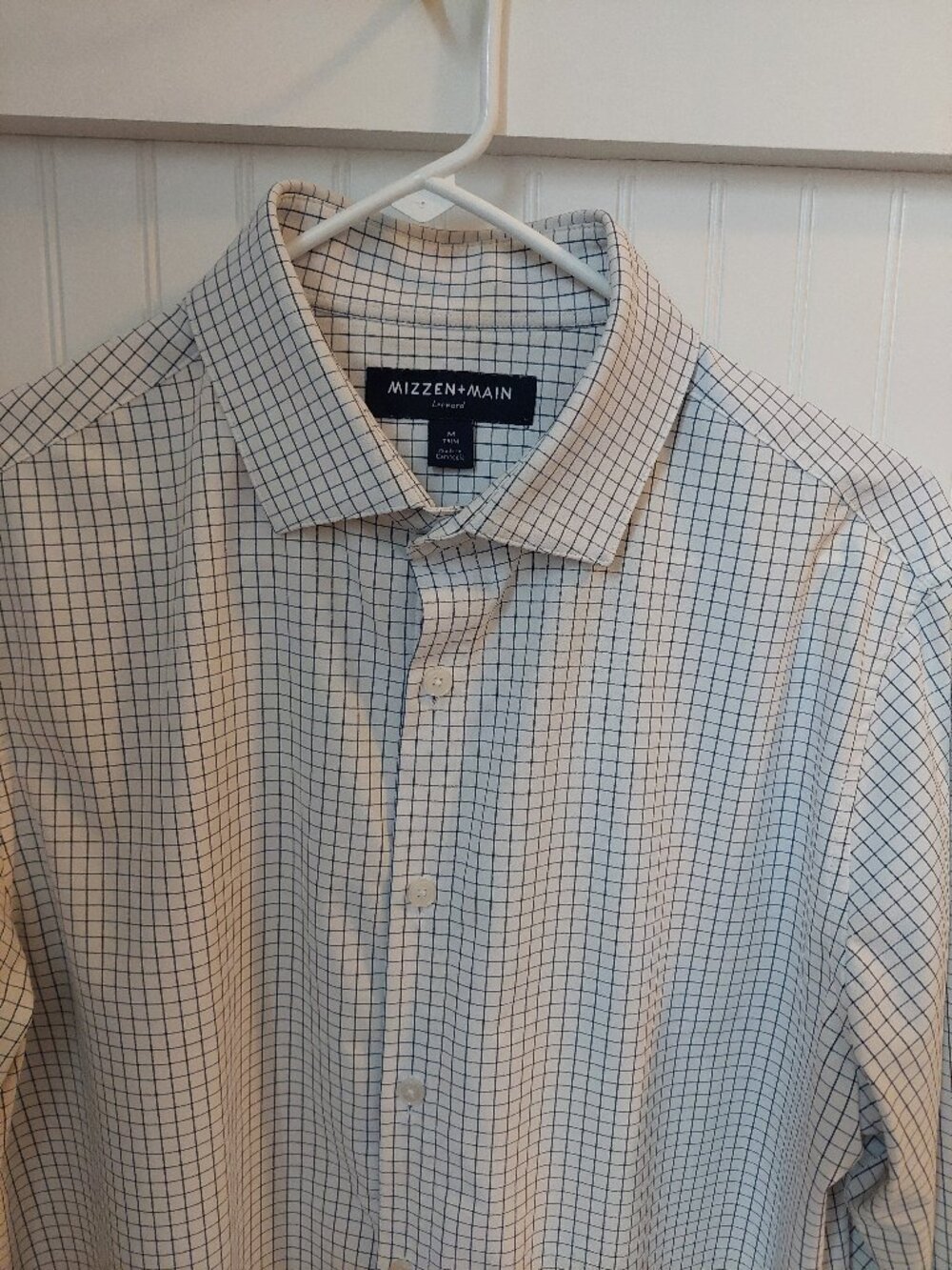Mizzen + Main long-sleeve dress shirt